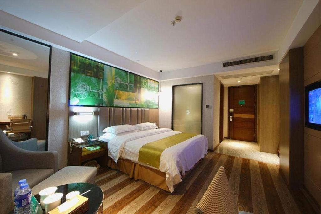 Greentree Inn Fujian Fuzhou Software Park River View Business Hotel Buitenkant foto