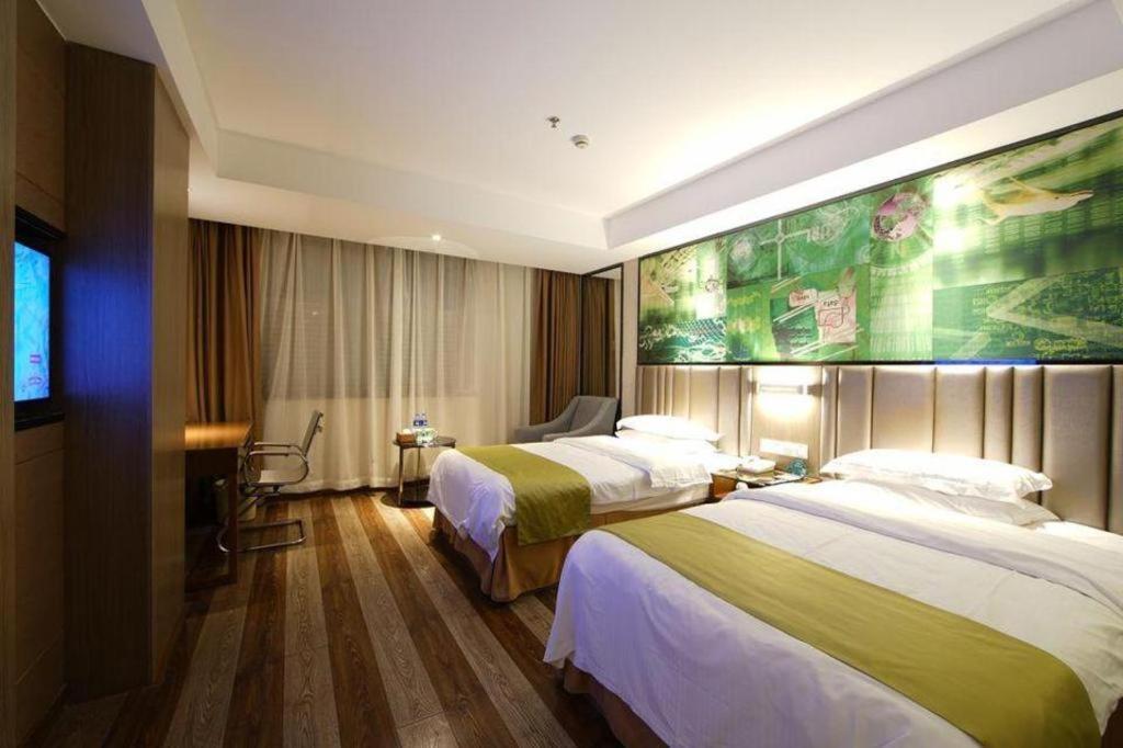 Greentree Inn Fujian Fuzhou Software Park River View Business Hotel Buitenkant foto