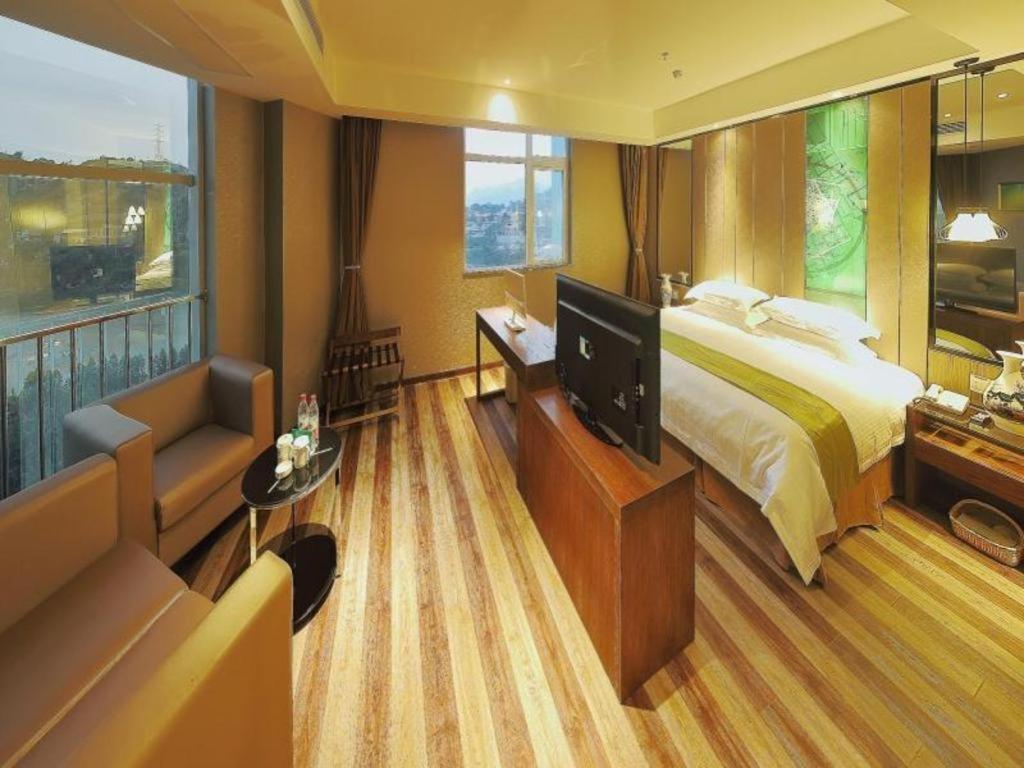 Greentree Inn Fujian Fuzhou Software Park River View Business Hotel Buitenkant foto