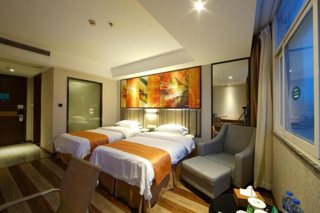 Greentree Inn Fujian Fuzhou Software Park River View Business Hotel Buitenkant foto