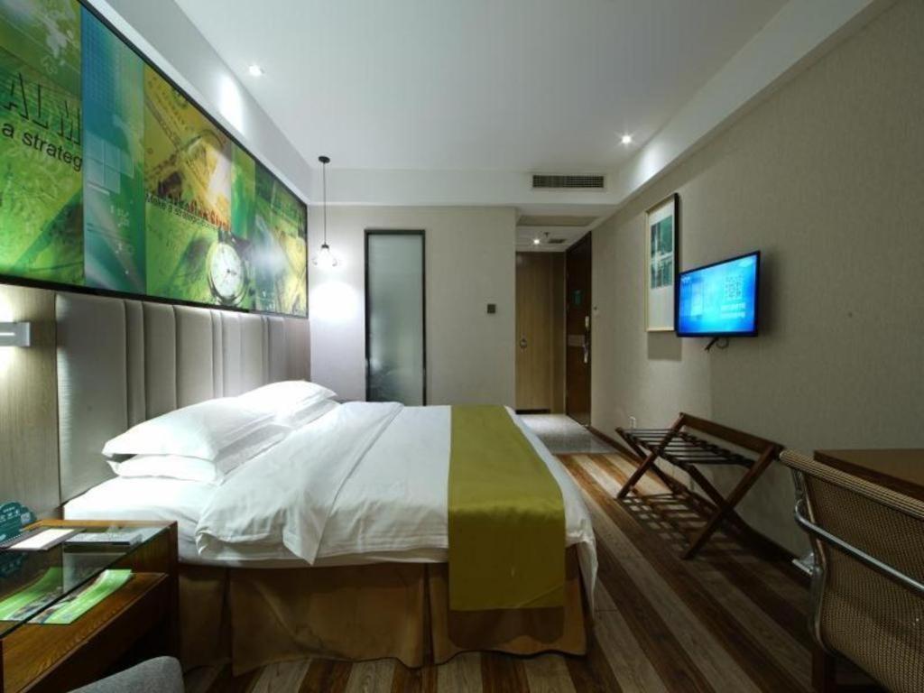 Greentree Inn Fujian Fuzhou Software Park River View Business Hotel Buitenkant foto