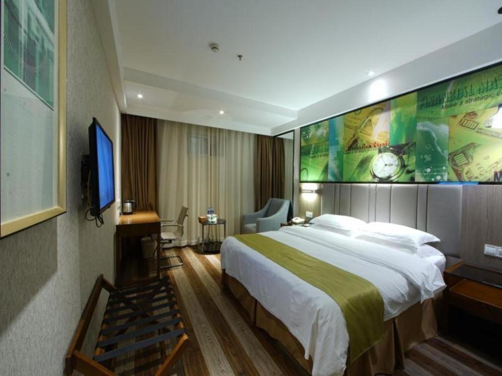 Greentree Inn Fujian Fuzhou Software Park River View Business Hotel Buitenkant foto