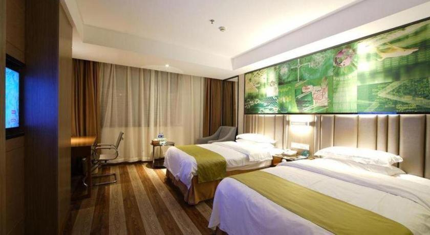 Greentree Inn Fujian Fuzhou Software Park River View Business Hotel Buitenkant foto